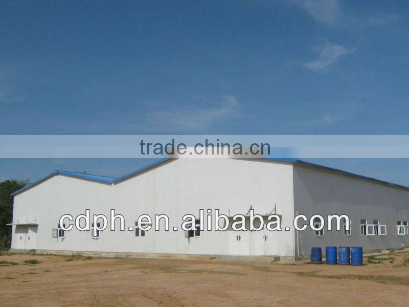 Steel structure warehouse for sale galvanized knock-down type