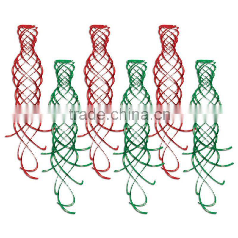 Basketball Sports 12pcs Hanging Swirl Decorations Birthday Party Supplies