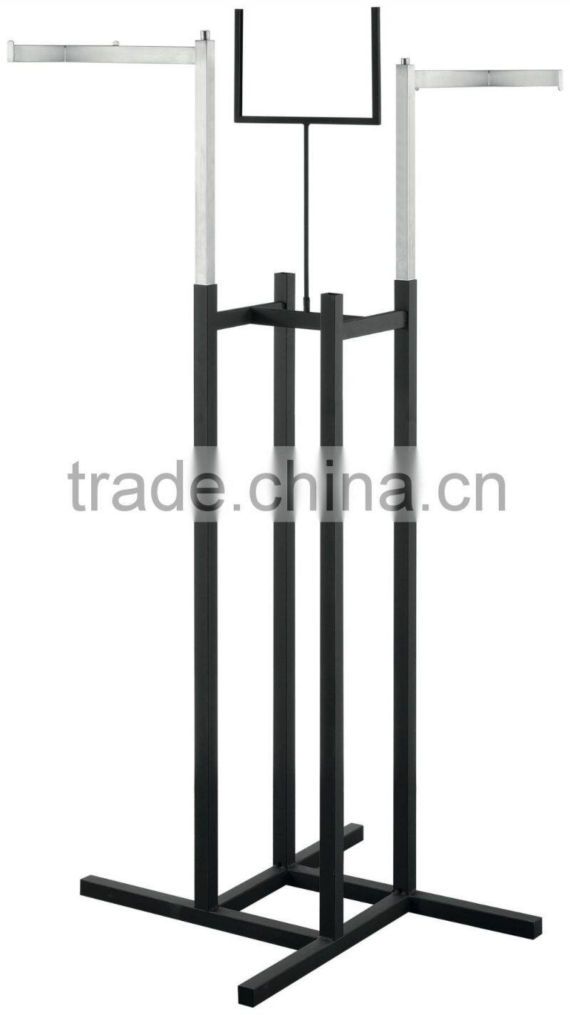 Promotional Floor Standing Power Coated Metal Hat Display Rack