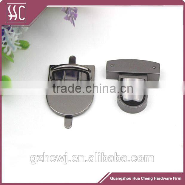 38mm metal lock, metal lock for bag accessory made in China, Guangzhou metal lock