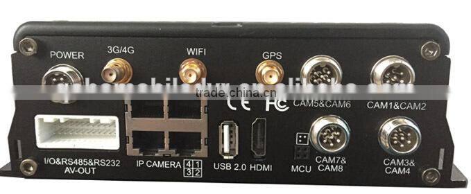 8 Channels 960H Hard Disk Mobile DVR/NVR,MDVR8108HP