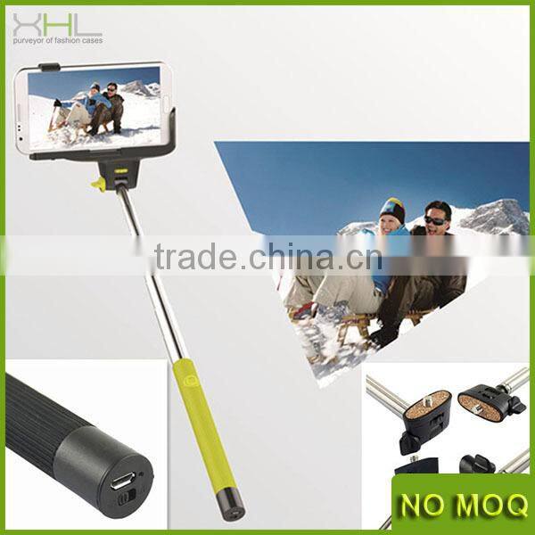 Handheld Monopod Selfie Stick with Ajustable Phone Adapter Phone Holder Frame For Mobile Phone