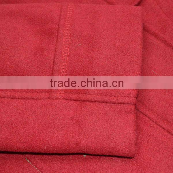 high quality ladies woollen coat with hood