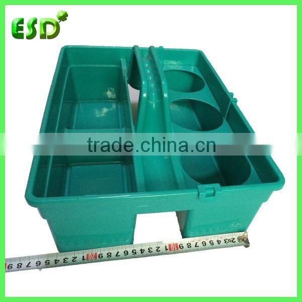 ESD Multi-Purpose Plastic Tool Caddy With Handle