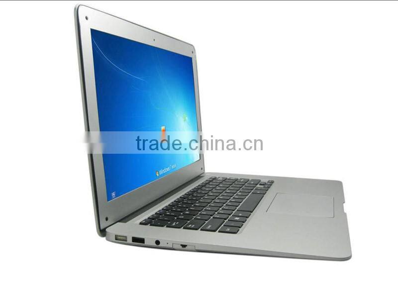 14.1inch silver laptop 1366*768 /1920*1080 notebook PC computer intel Celeron J1900 2GB/4GB/ 8GB RAM 128GB//320GB/ 500GB HDD