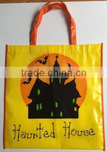 Exhibition Bag Hallowmas Eco Friendly Non Woven laminated Polypropylene Bag Factory