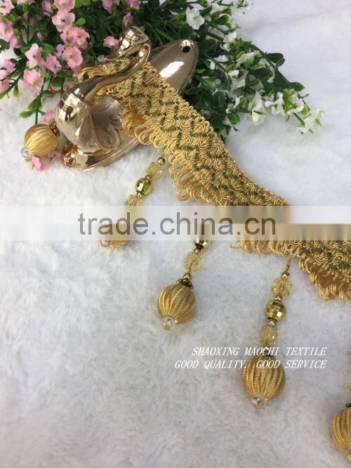 wholesale curtain tassel fringes for home textile accessory