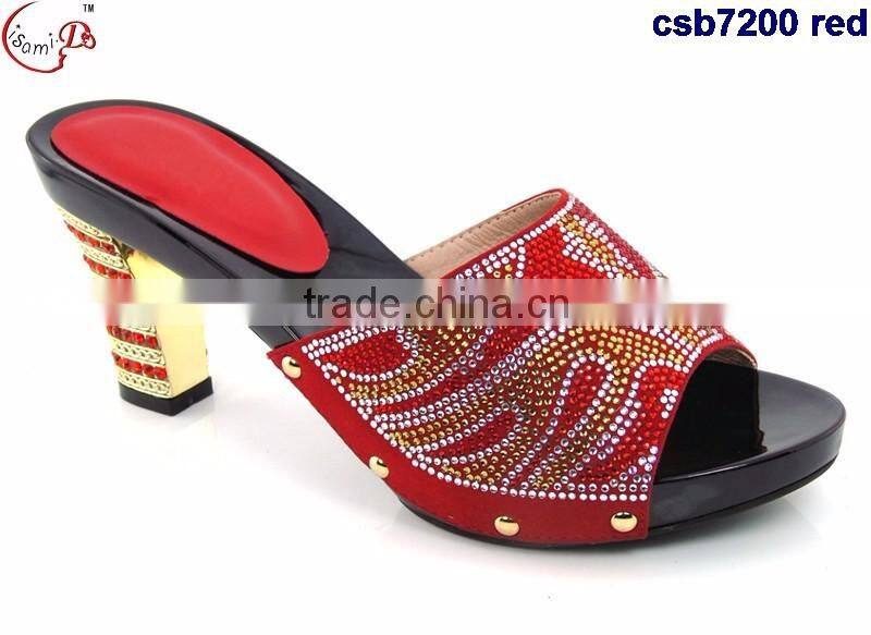 csb7200 Africa 2016 fashion women shoes for party evening Italy shoes matching purse fashion wedding shoes