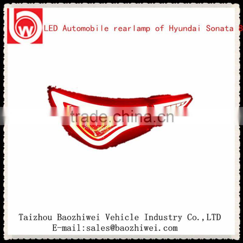 Car OEM LED rearlights for Sonata 8 Hyundai Made in China Taizhou