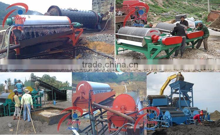 Permanent Magnet Wet High-intensity Drum Magnetic Separator