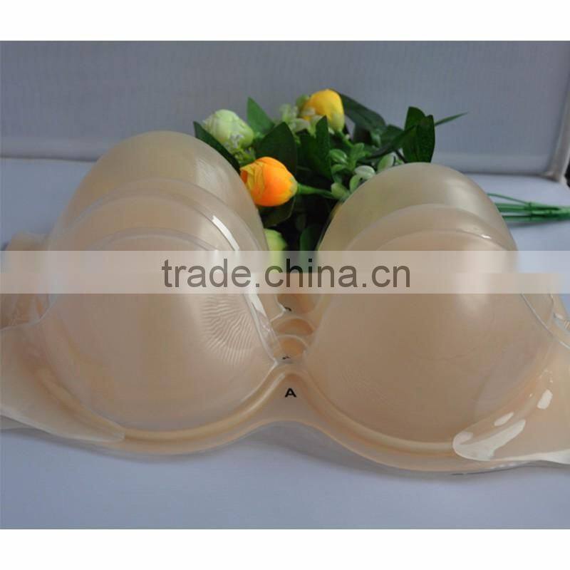 Women Sexy Invisiable Stick on Thin Silicone Bra