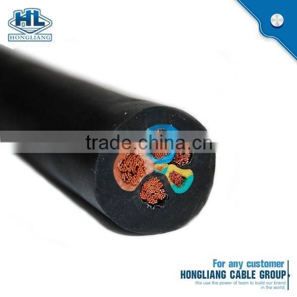 RTI-1 or RTI-2-CL flexible 450/750v 4 core rubber cable 16mm