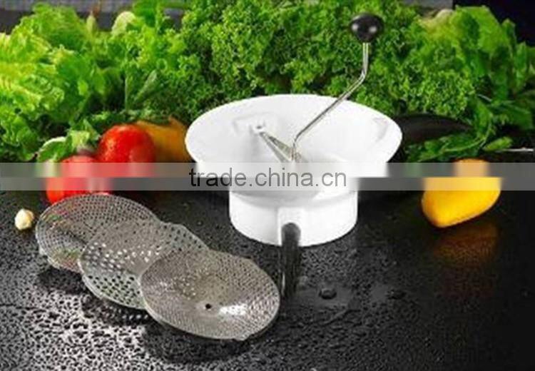 Kitchen vegetable rotary grater as seen on TV