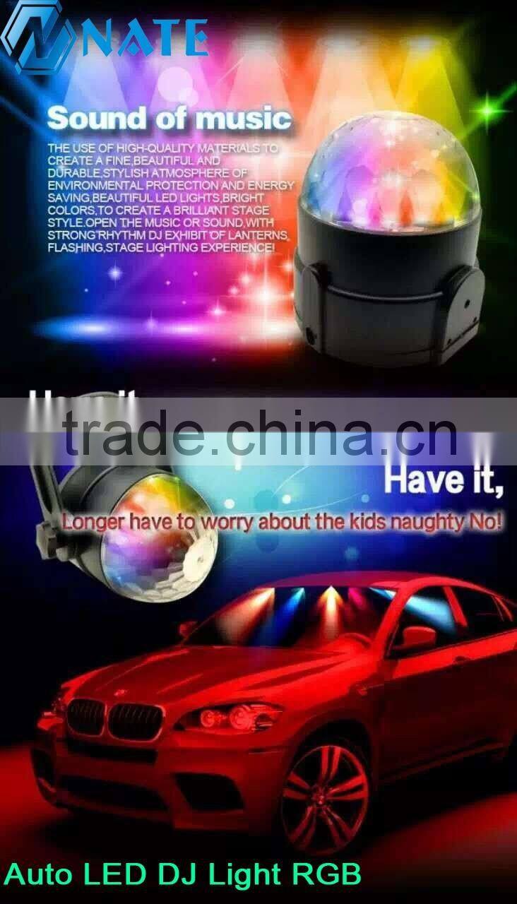 China Wholesale LED RGB crystal magic ball With USB Port KTV DJ Club Holiday Family Party Lighting