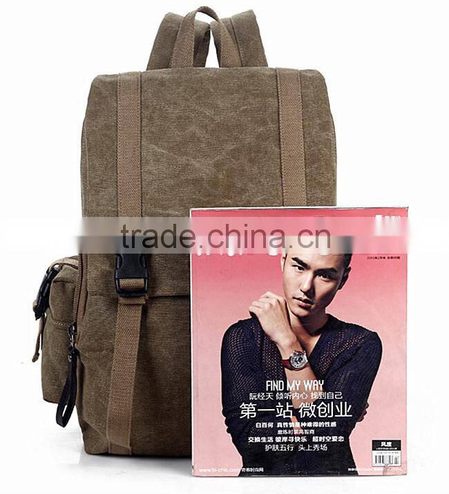2015 Waterproof korean canvas bag