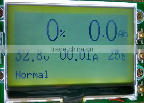 LCD module for BMS battery management system