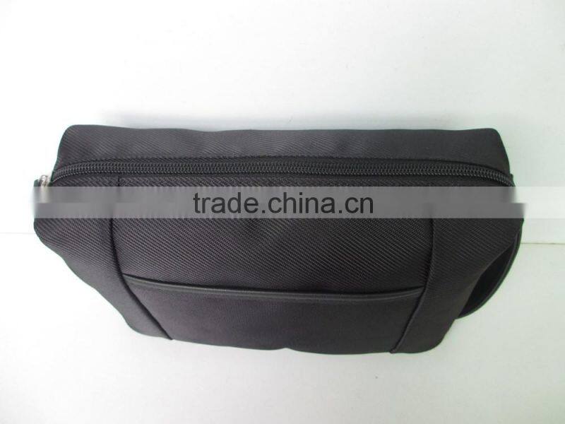 2016 polyester mens travel cosmetic bag