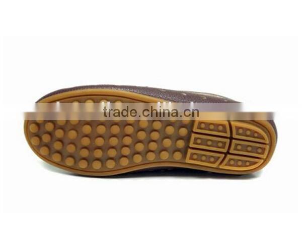 Custom Summer Breathable Perforated Upper No Lace Loafer for Boys