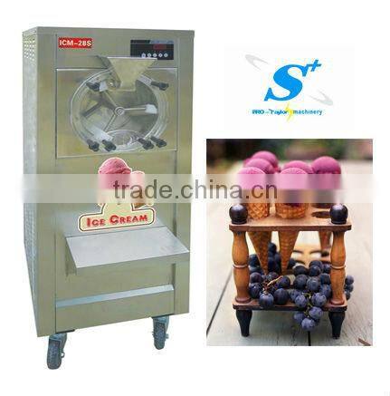 CE approved Gelato hard serve ice cream machine