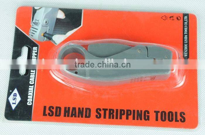 LSDbrand Mini cable stripper LS-322 cable stripper for stripping RJ45(8P) 11.68mm2 RG58/59/6 cables