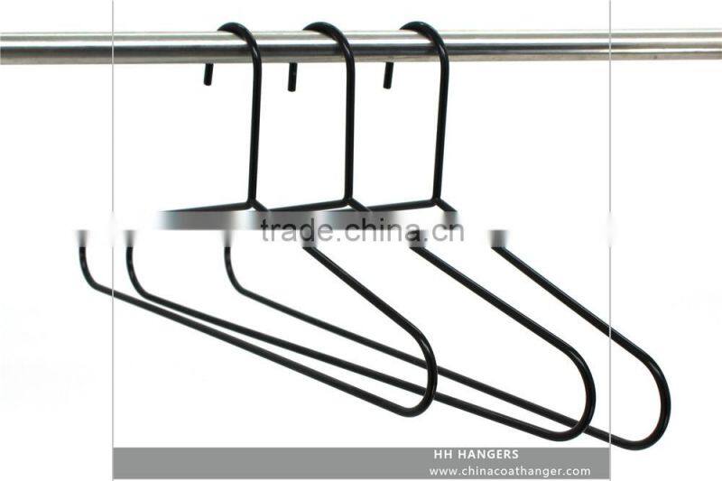 6ps black foamed metal stainless steel shirt clothes hangers collection