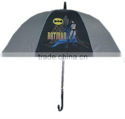 cartoon character pink girl 19"x8k 190T polyester child umbrella