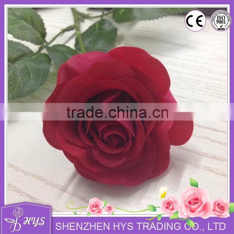 handmad high quality latex real touch rose flower