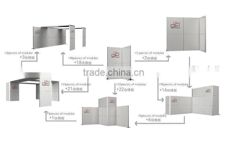 Aluminum-alloy advertising stand with A4 literture rack