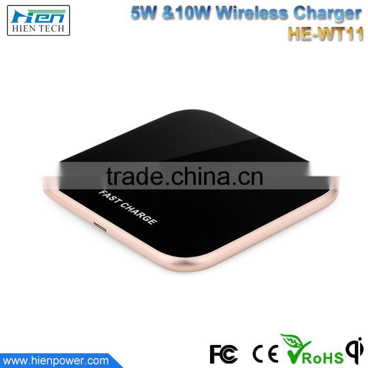fast charging transmitter QI Wireless Charger for S6 edge
