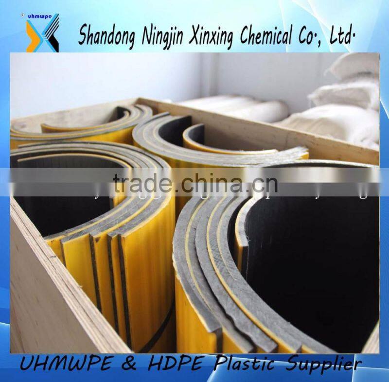 plastic liner food grade/uhmwpe planed coal liner plate