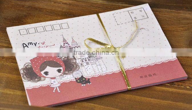 Bespoke recyclable brown kraft paper gift envelope with factory price