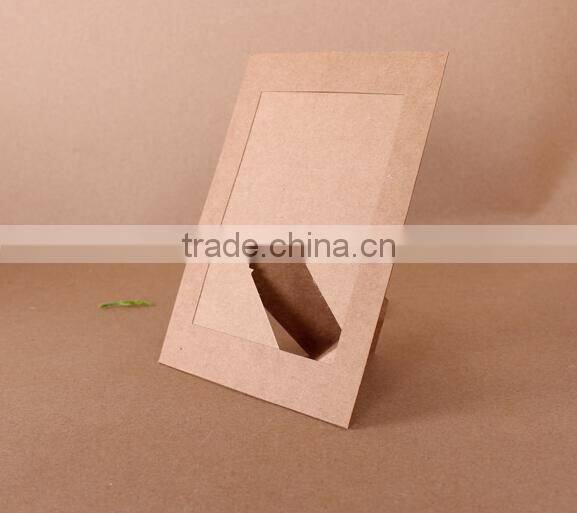 Free designning frame stand paper photo frame
