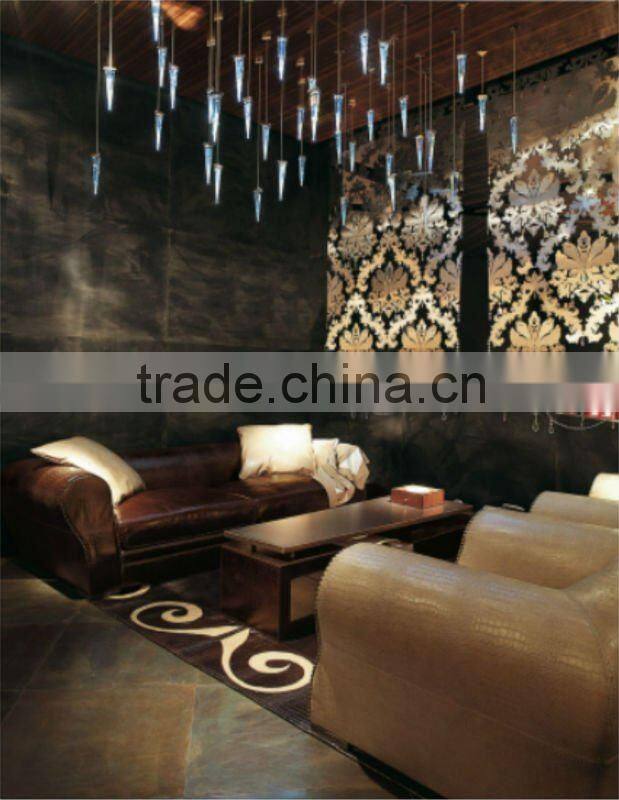 LASER CUT METAL SCREEN FOR DECORATION OF EXTERIOR AND INTERIOR