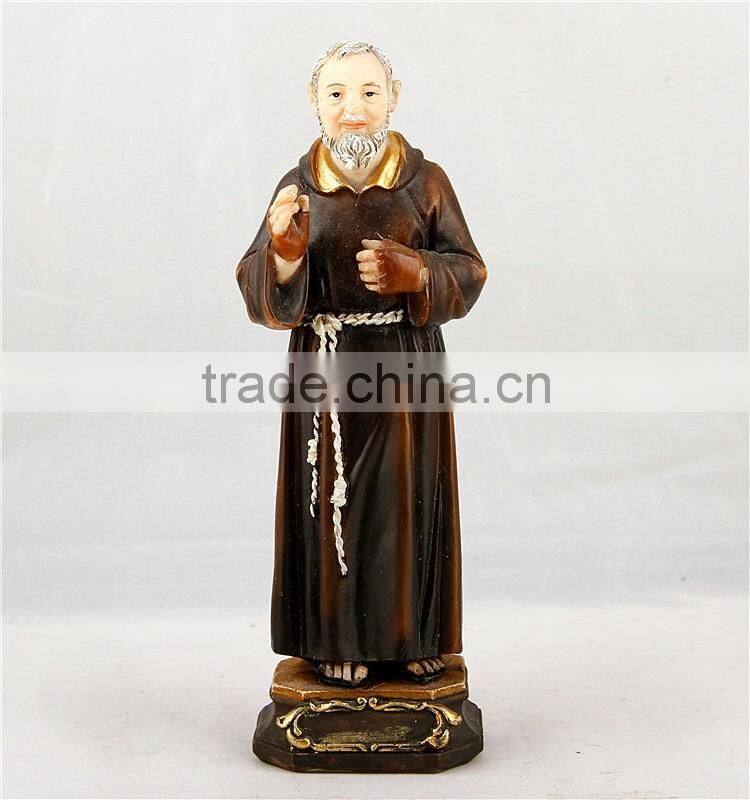 St Saint Francis Statue catholic figure religious figurine