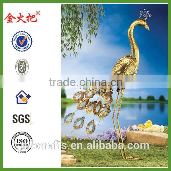 Wholesale Metal sunflower garden stake for decor