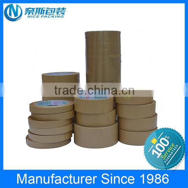 self adhesive carton sealing kraft paper tape, self adhesive kraft paper tape