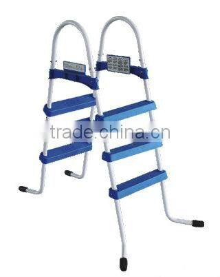 Poolstar Deluxe P1842-1 P1842-2 P1842-3 stainless steel swimming pool ladder for inflatable pools