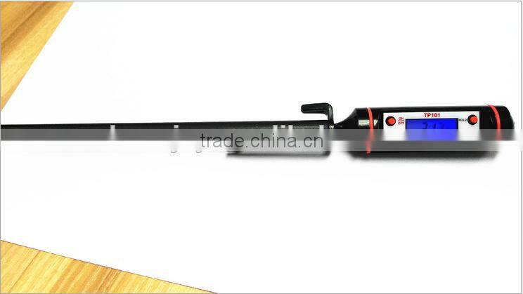 LCD display digital thermometer with capillary tube