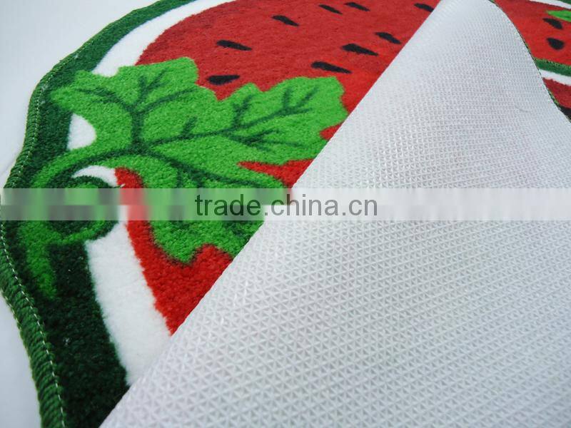 Cartoon print door mat high watermelon logo mat