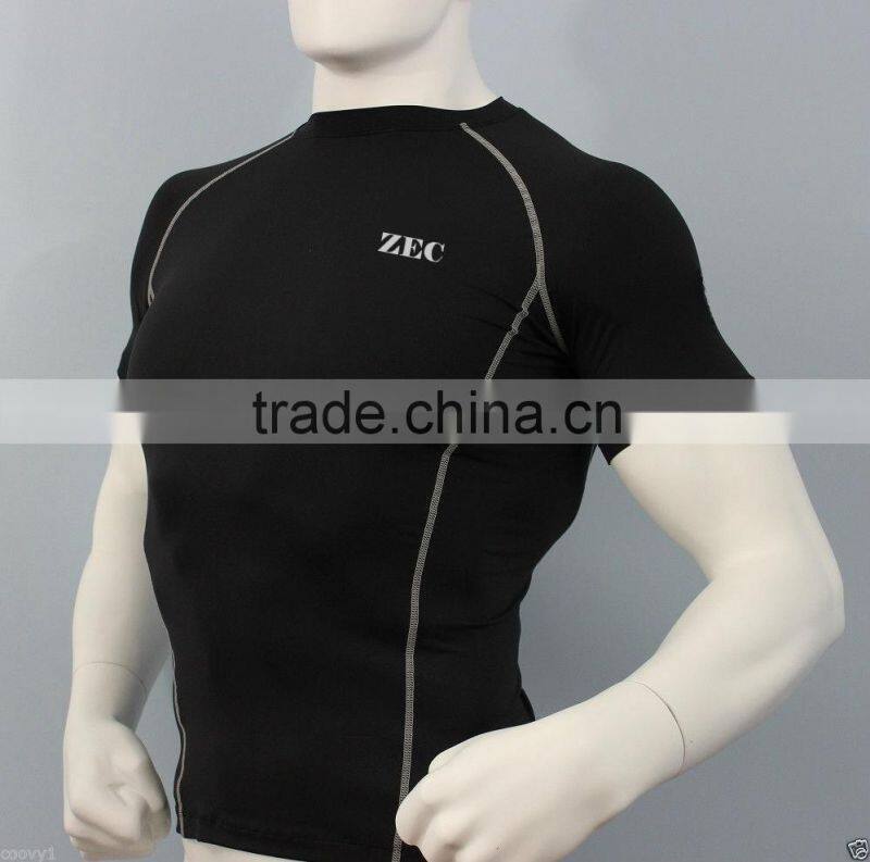 Quality nylon running fitness compression sports shorts for wholesale