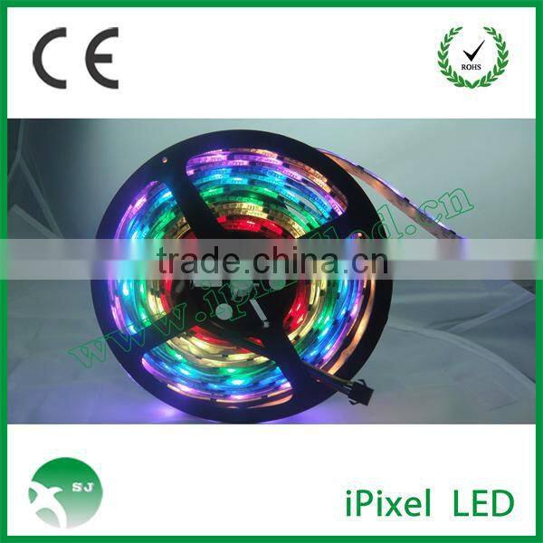 SMD 5050 60 Pixels addressable rgb led strip iC ws2811 led strip,