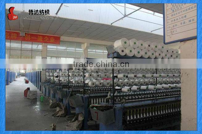 40/2 colored polyester spun yarn with plastic tube,Dyed Yarn