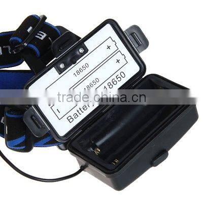 1600 lumens xml t6 led headlamp