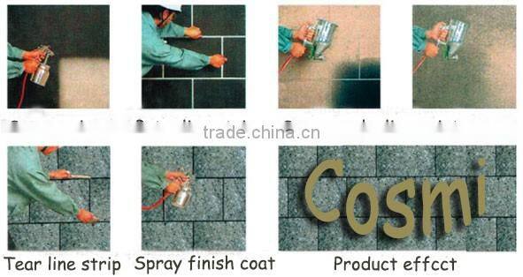 Granite wall paint for exterior Water based stone spray wall coating