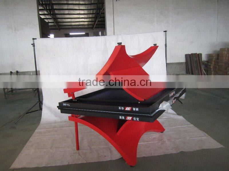 Tainbow shape table outdoor table Folded portable tennis table