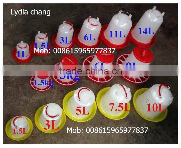 0.75L 1.5L 3L 6L 10L 12L poultry plastic manual drinkers Feeder chicken waterer feeder (lydia chang : 0086.15965977837)