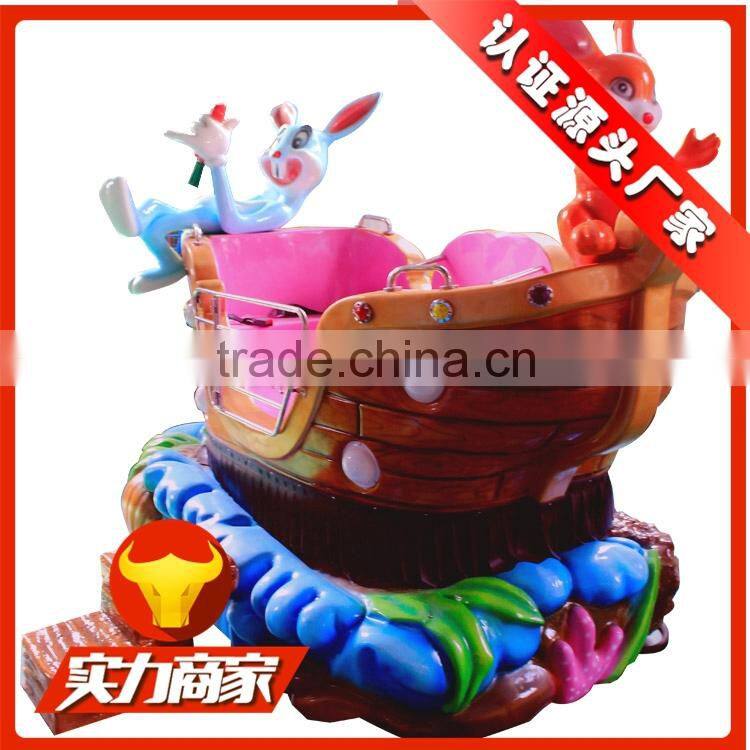 New arrival outdoor coin operated ride on boat for family amusement game machine rides kiddie rides for sale
