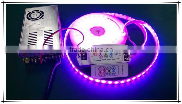 Bincolor touch panel and RF remote control rgb led strip 12v controller