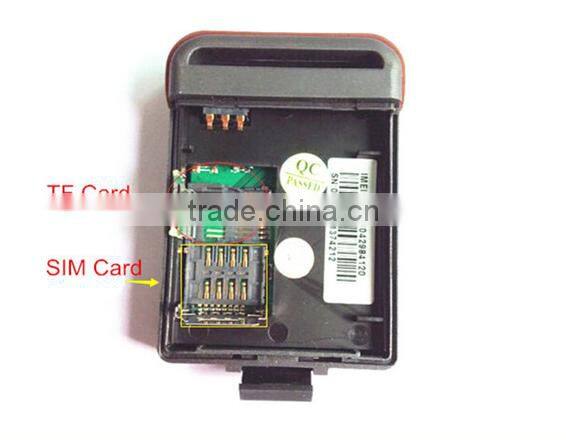 MINi GPRS TK102B GSM GPRS online real time tracking 4 bands mini Personal GPS Tracker TK102 SMS Car Alarm Device