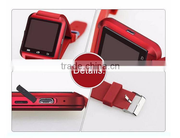 Bluetooth Smart Watch U8 Smartwatch U Watch For iOS iPhone Samsung Sony Huawei Xiaomi Android Phones Good as GT08 DZ09